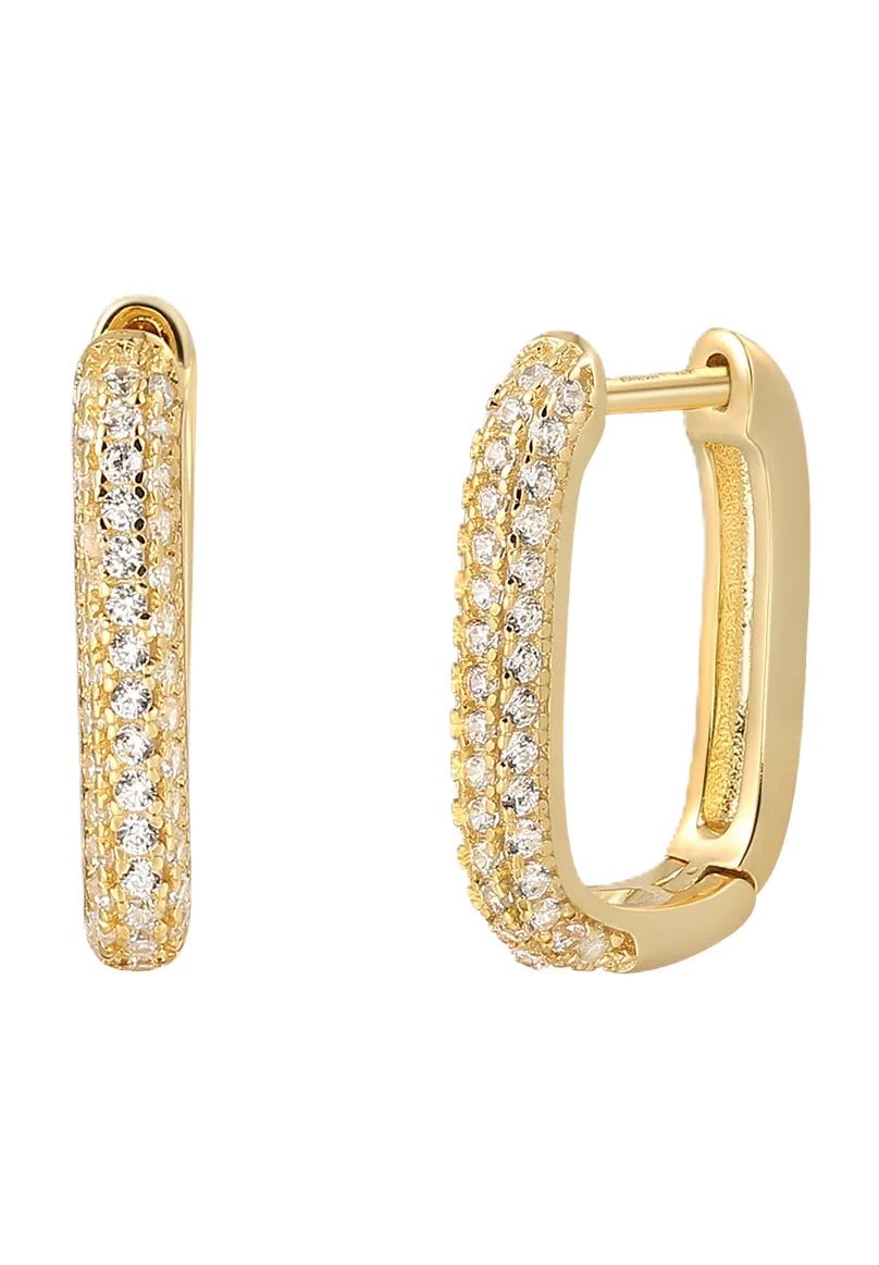 XENOX Damen Creolen, 925er Silber, SILBER