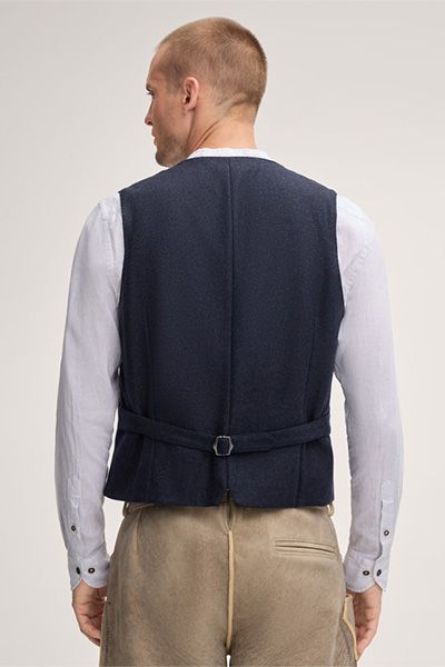 windsor x CocoVero Weste Urs Dunkelblau Traditionelle Lodenweste
