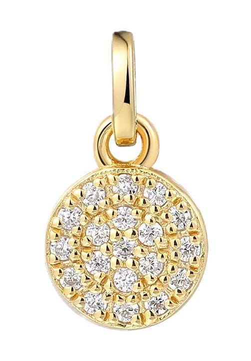 XENOX Damen Anhänger, 925er Silber, GELBGOLD, 99