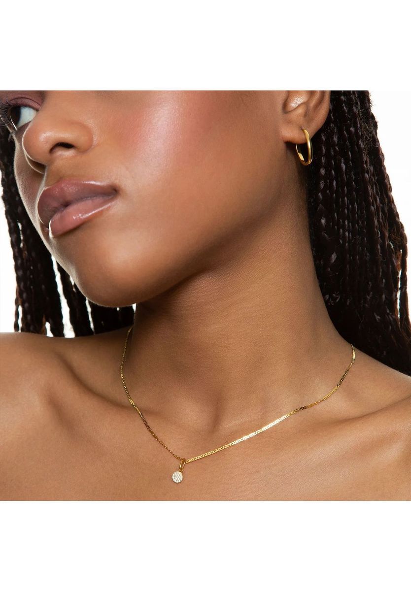 XENOX Damen Anhänger, 925er Silber, GELBGOLD, 99