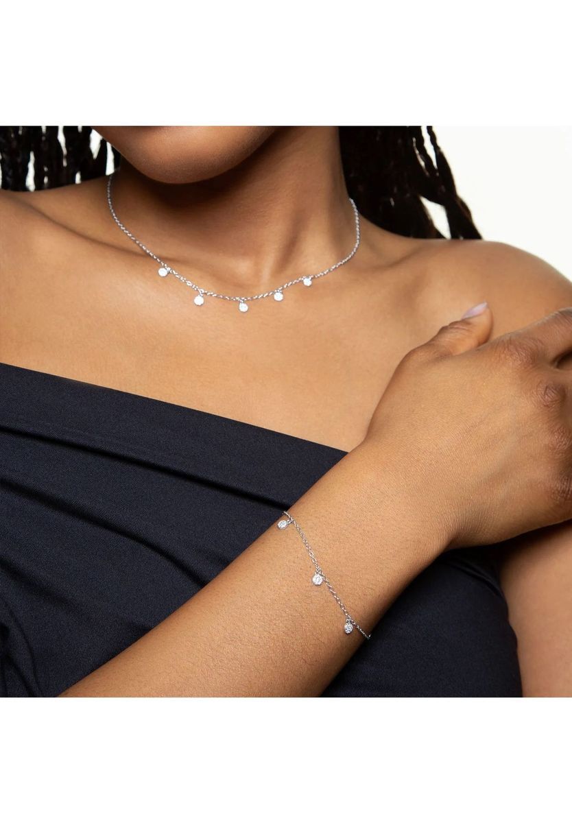 XENOX Damen Armband, 925er Silber, WEISSGOLD, 99