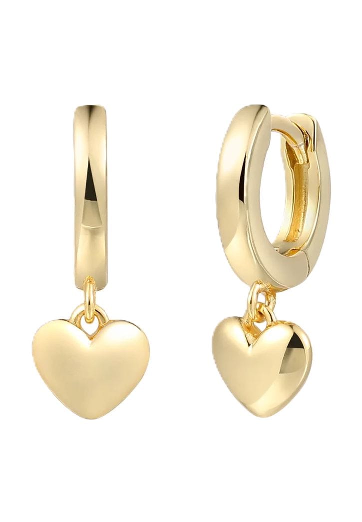 XENOX Damen Creolen, 925er Silber, GELBGOLD, 99