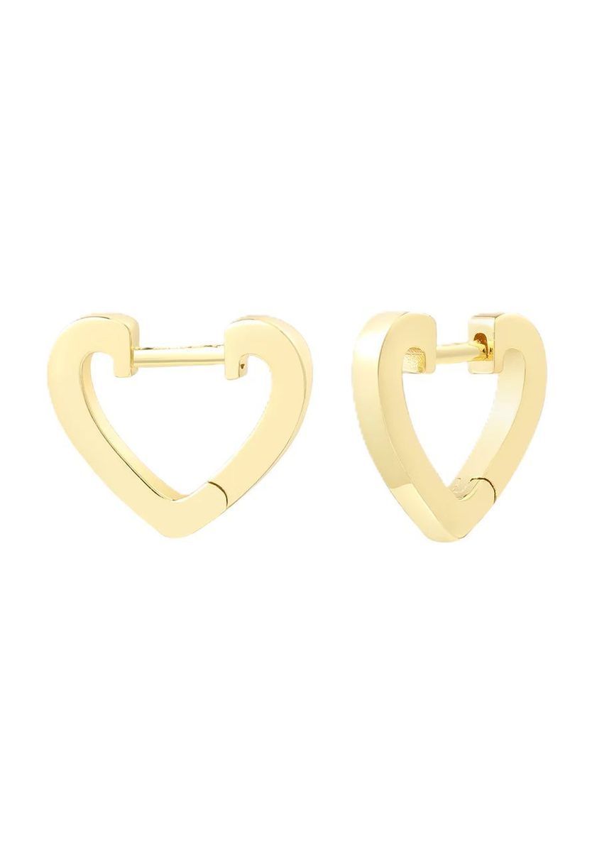 XENOX Damen Creolen, 925er Silber, GELBGOLD, 99