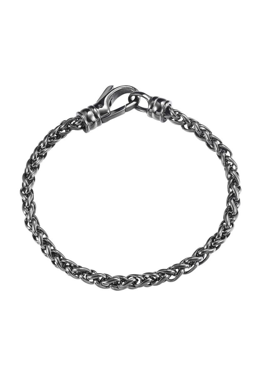 Herren Dark Chrome Weizen Armband