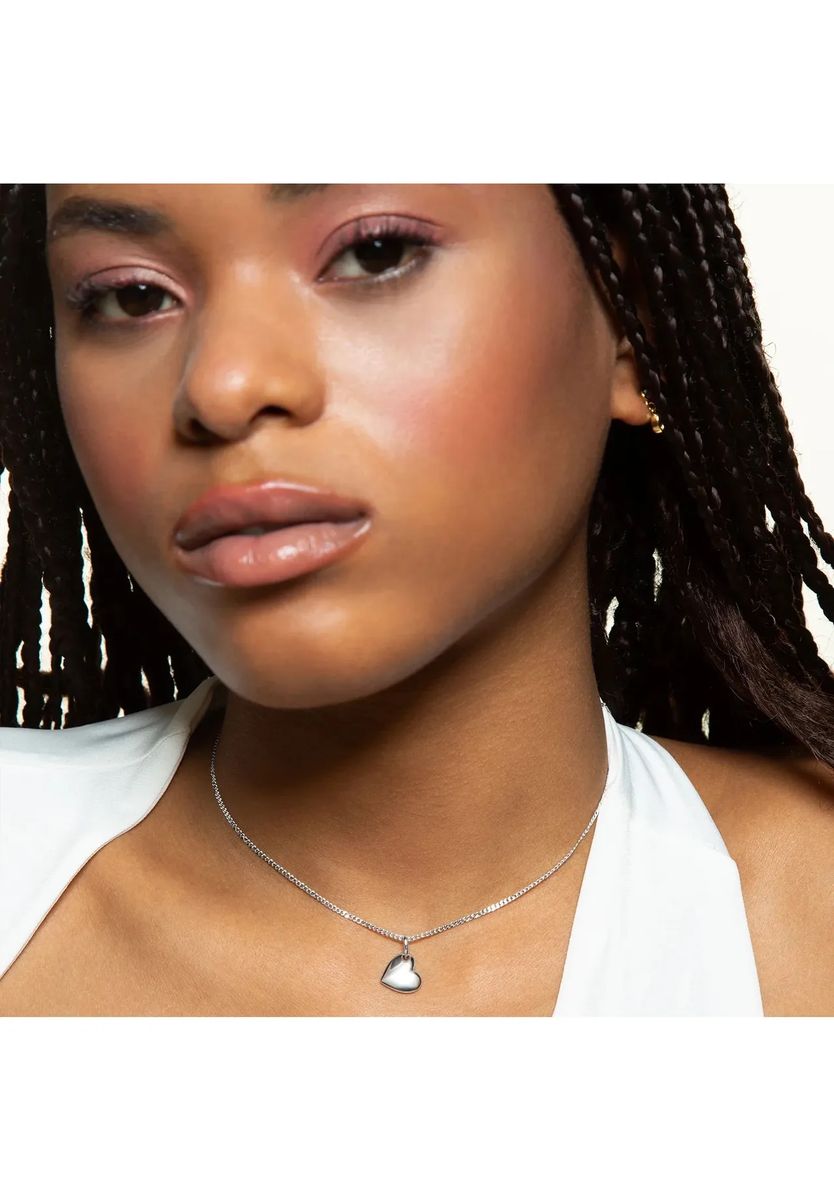 XENOX Damen Kette, 925er Silber, WEISSGOLD, 99