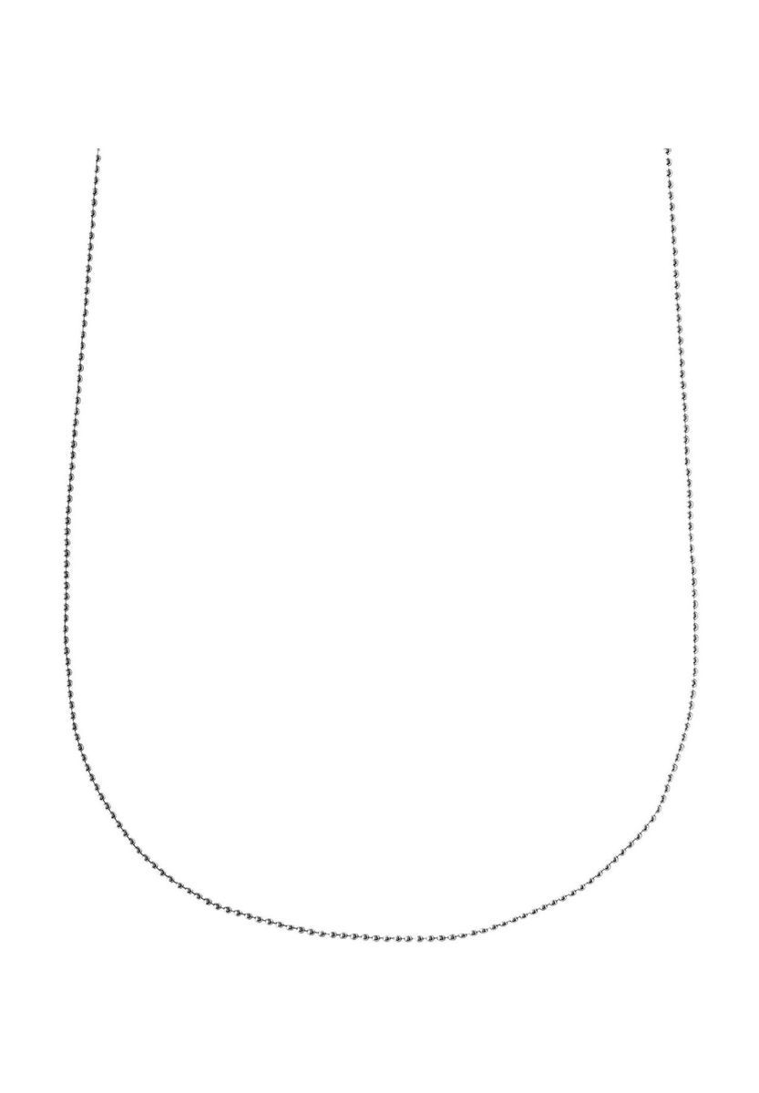 XENOX Damen Kette, 925er Silber, WEISSGOLD, 50