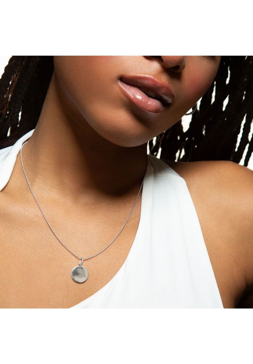 XENOX Damen Kette, 925er Silber, WEISSGOLD, 50