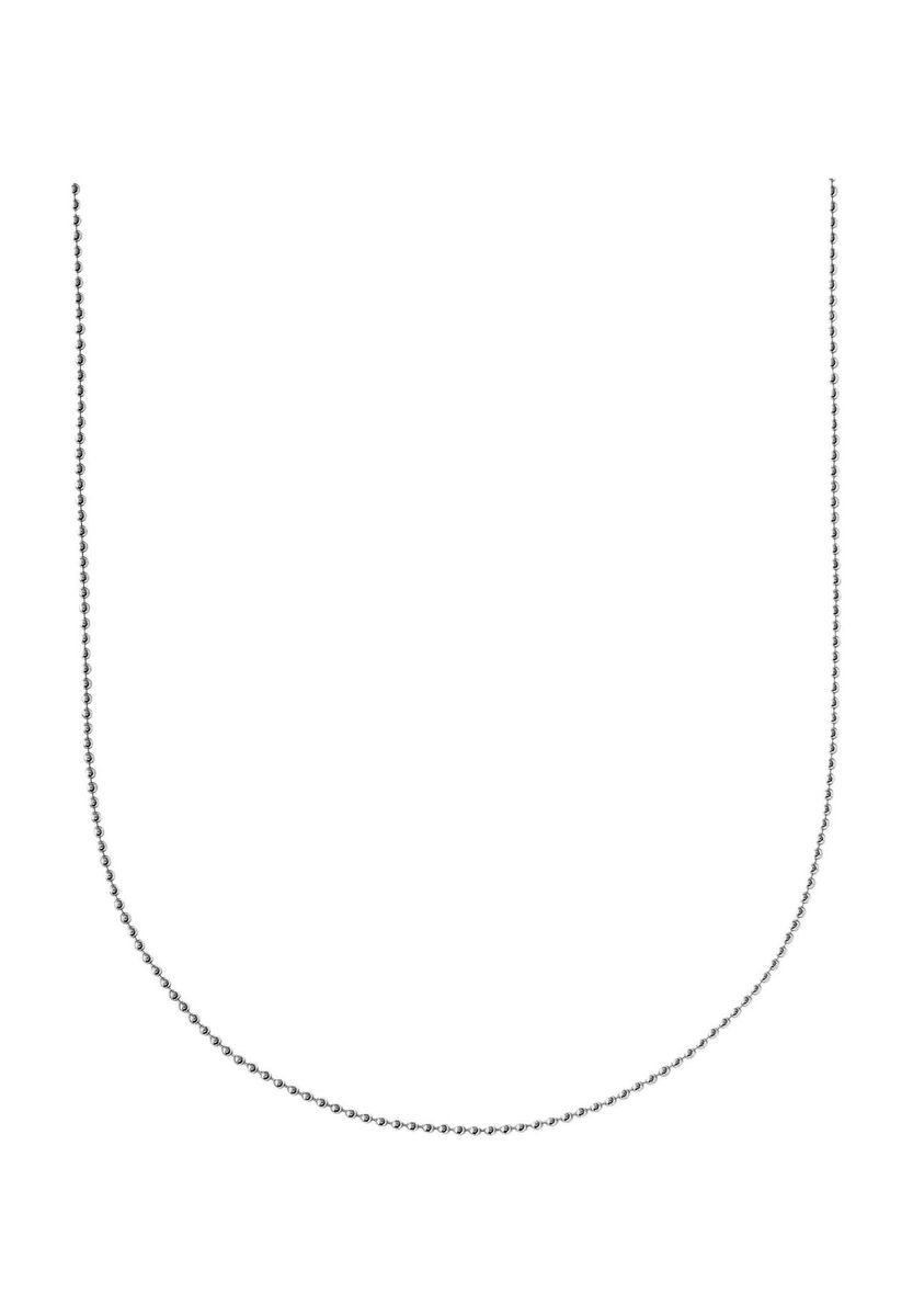 XENOX Damen Kette, 925er Silber, WEISSGOLD, 42