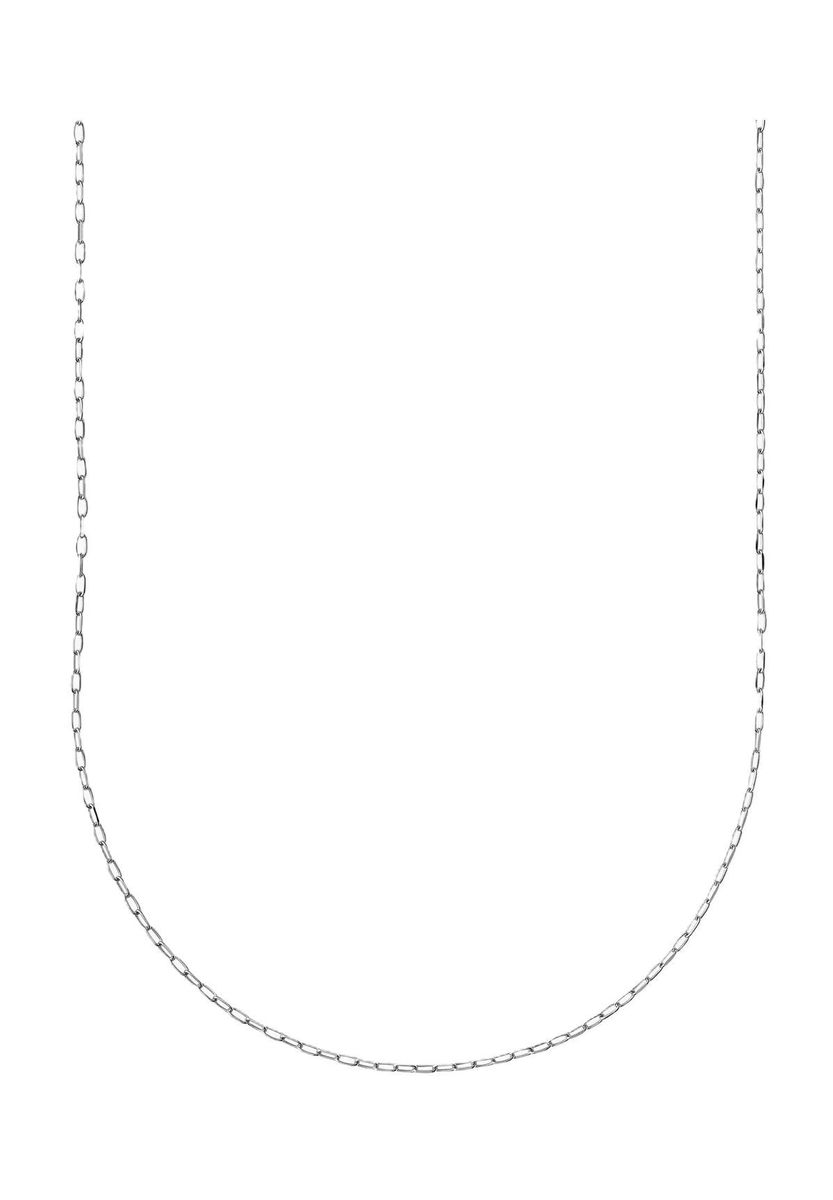 XENOX Damen Kette, 925er Silber, WEISSGOLD, 45