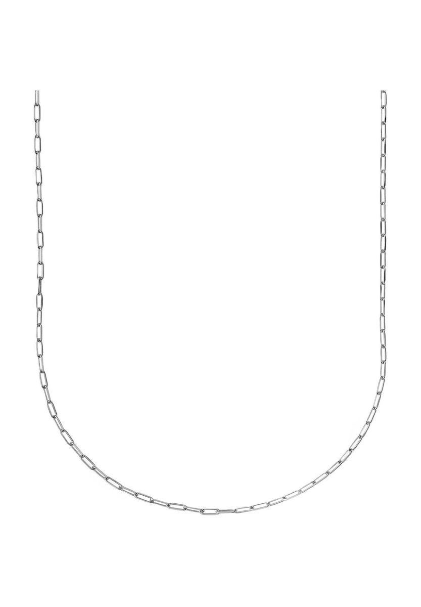 XENOX Damen Kette, 925er Silber, WEISSGOLD, 42