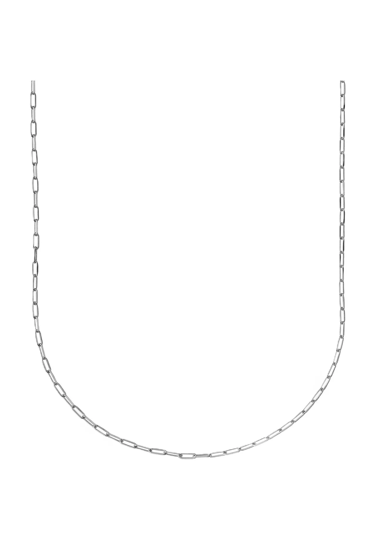 XENOX Damen Kette, 925er Silber, WEISSGOLD, 42