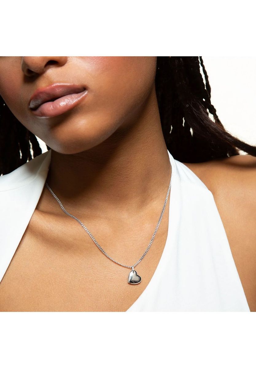 XENOX Damen Kette, 925er Silber, WEISSGOLD, 99