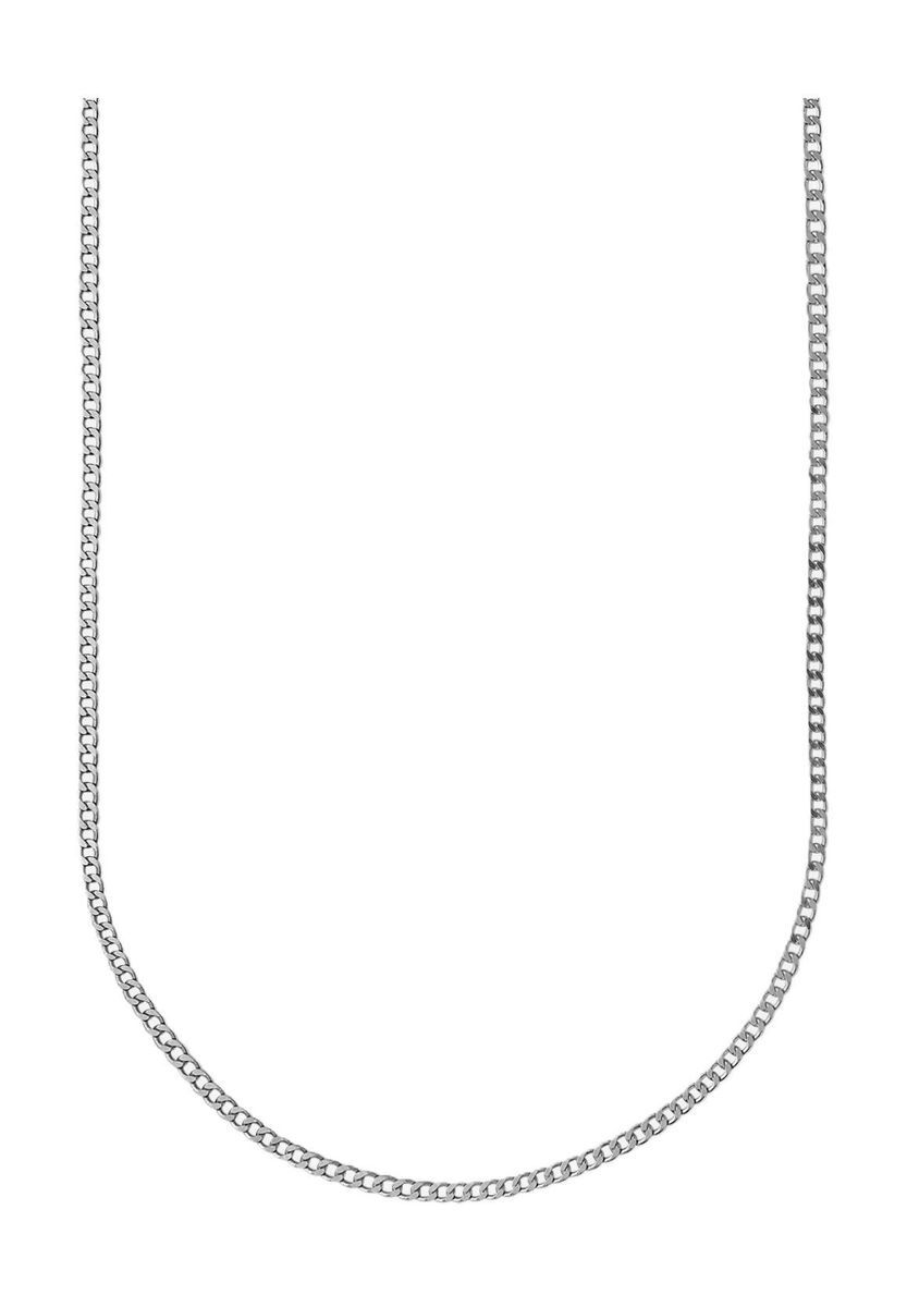 XENOX Damen Kette, 925er Silber, WEISSGOLD, 99