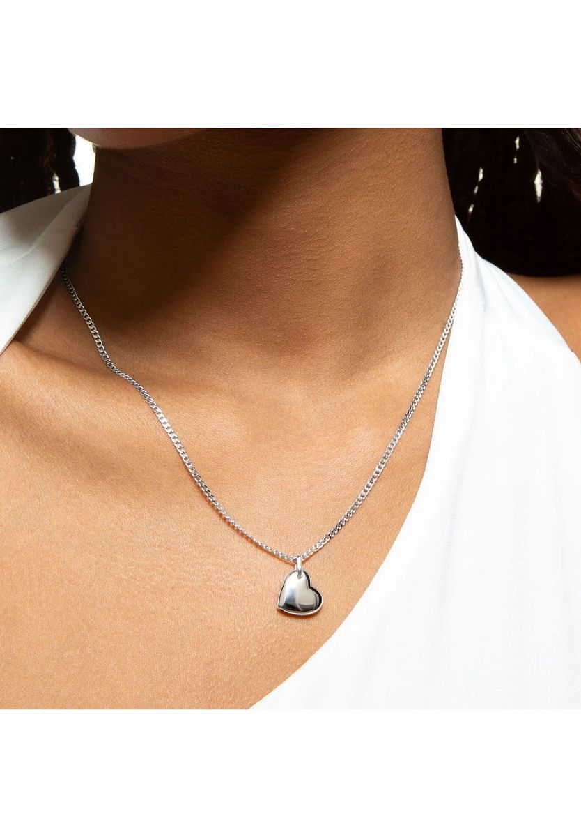 XENOX Damen Kette, 925er Silber, WEISSGOLD, 99