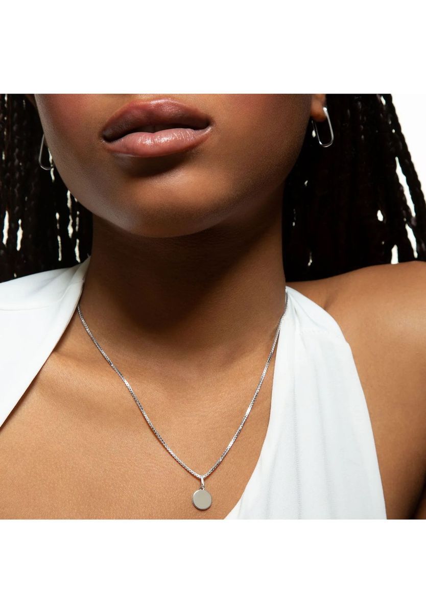 XENOX Damen Kette, 925er Silber, WEISSGOLD, 99