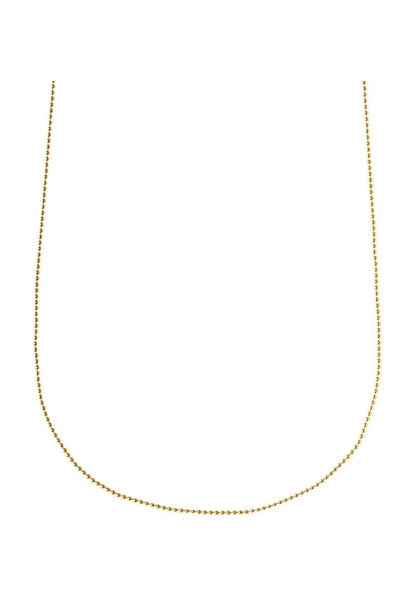 XENOX Damen Kette, 925er Silber, GELBGOLD, 42