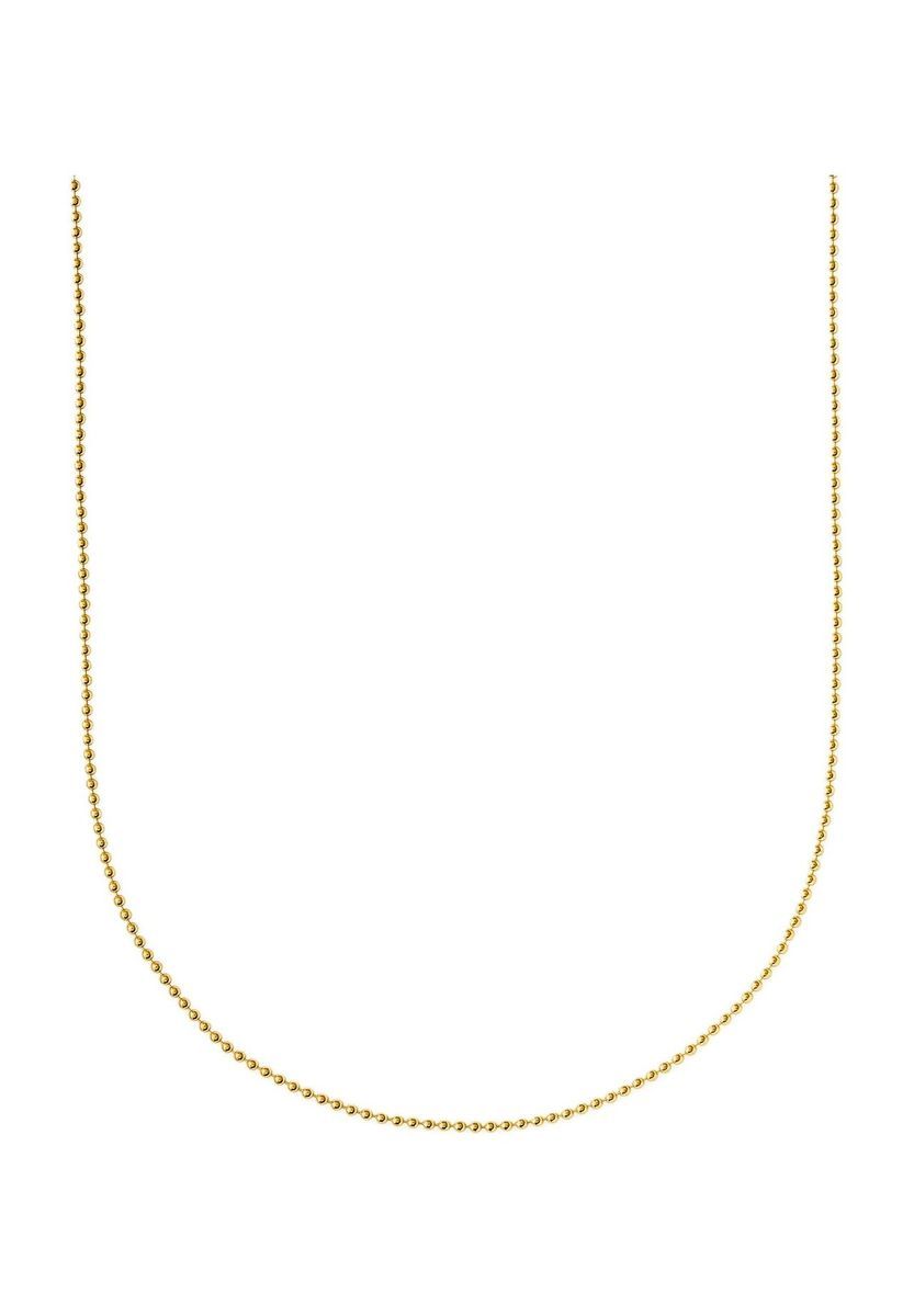 XENOX Damen Kette, 925er Silber, GELBGOLD, 45