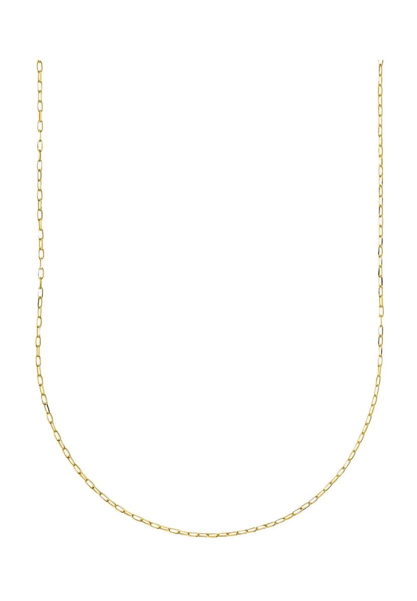 XENOX Damen Kette, 925er Silber, GELBGOLD, 42
