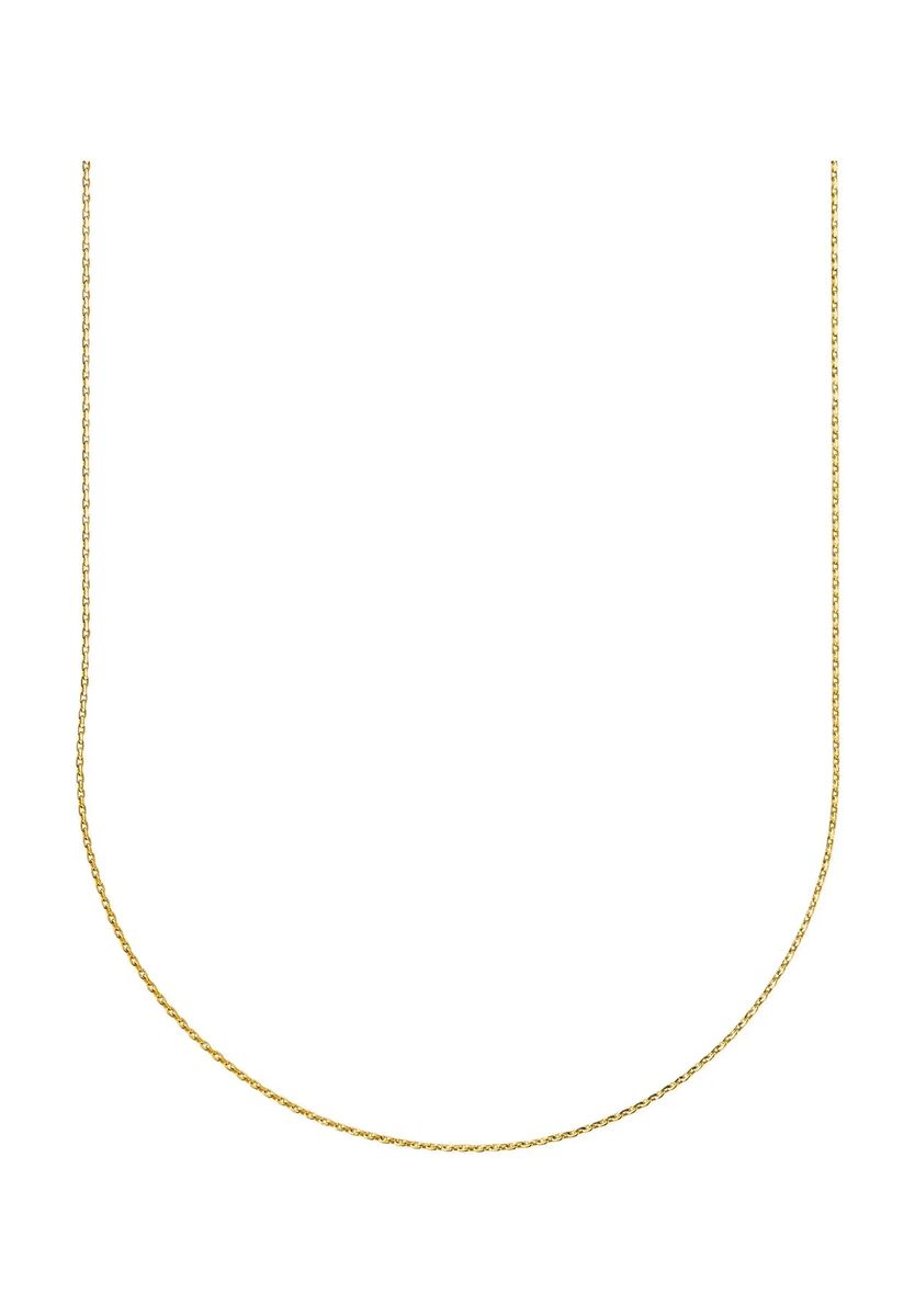 XENOX Damen Kette, 925er Silber, GELBGOLD, 42