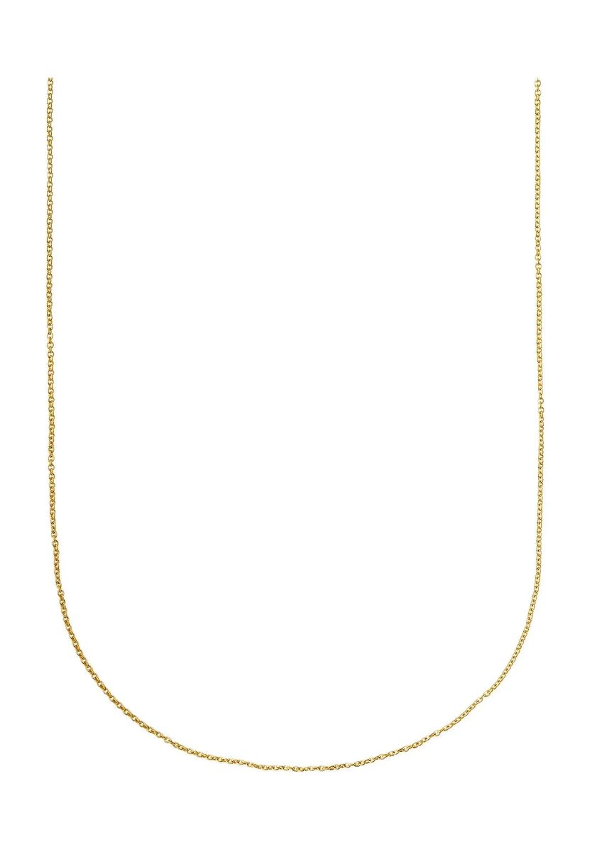 XENOX Damen Kette, 925er Silber, GELBGOLD, 42