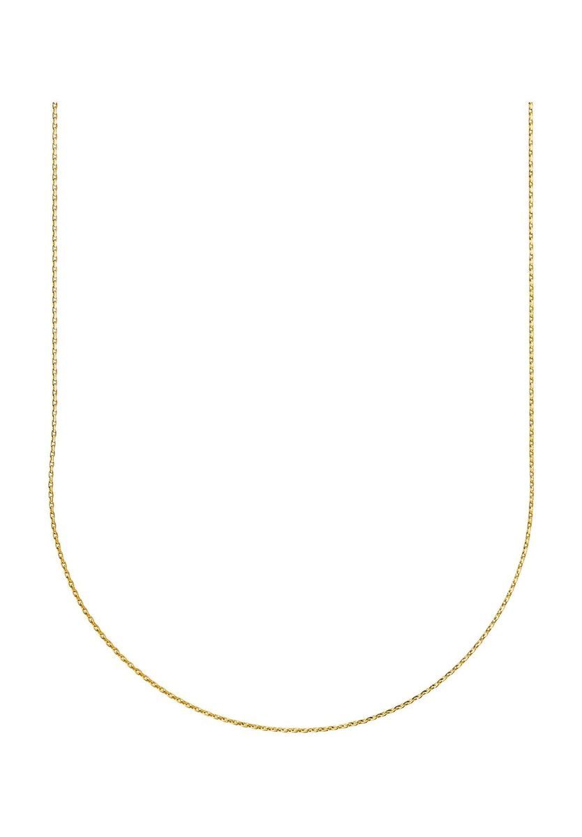 XENOX Damen Kette, 925er Silber, GELBGOLD, 42