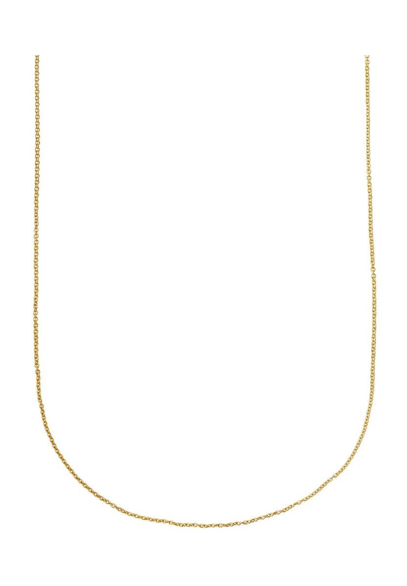 XENOX Damen Kette, 925er Silber, GELBGOLD, 45