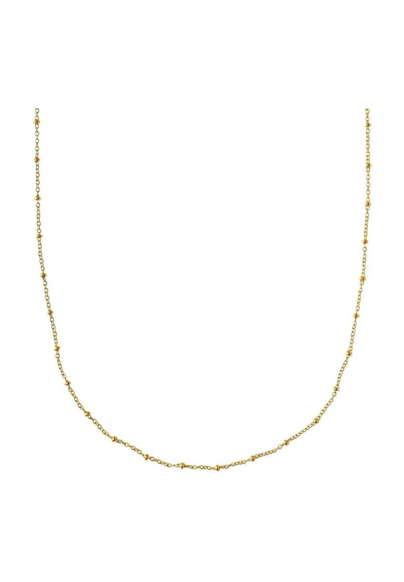 XENOX Damen Kette, 925er Silber, GELBGOLD, 45