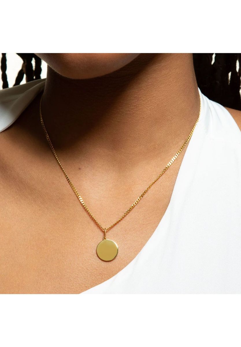 XENOX Damen Kette, 925er Silber, GELBGOLD, 99