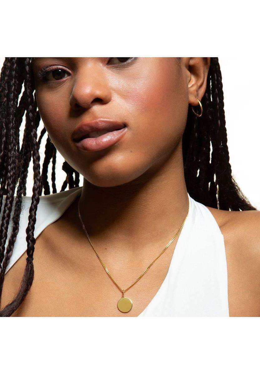 XENOX Damen Kette, 925er Silber, GELBGOLD, 99