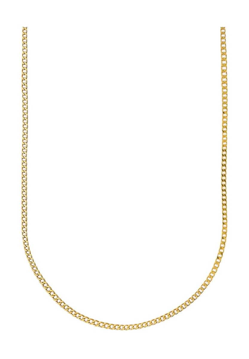 XENOX Damen Kette, 925er Silber, GELBGOLD, 99