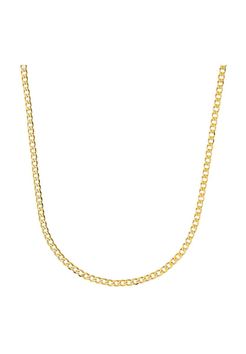 XENOX Damen Kette, 925er Silber, GELBGOLD, 99