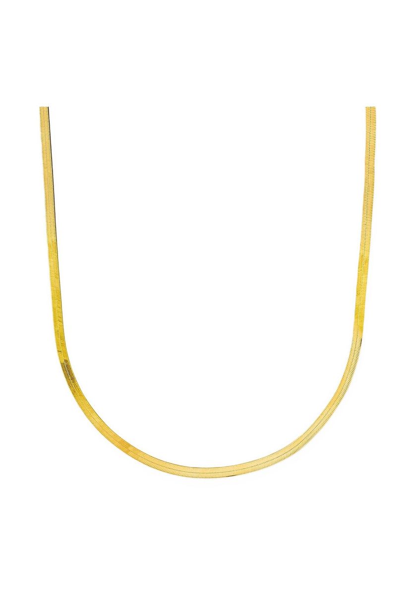 XENOX Damen Kette, 925er Silber, GELBGOLD, 99