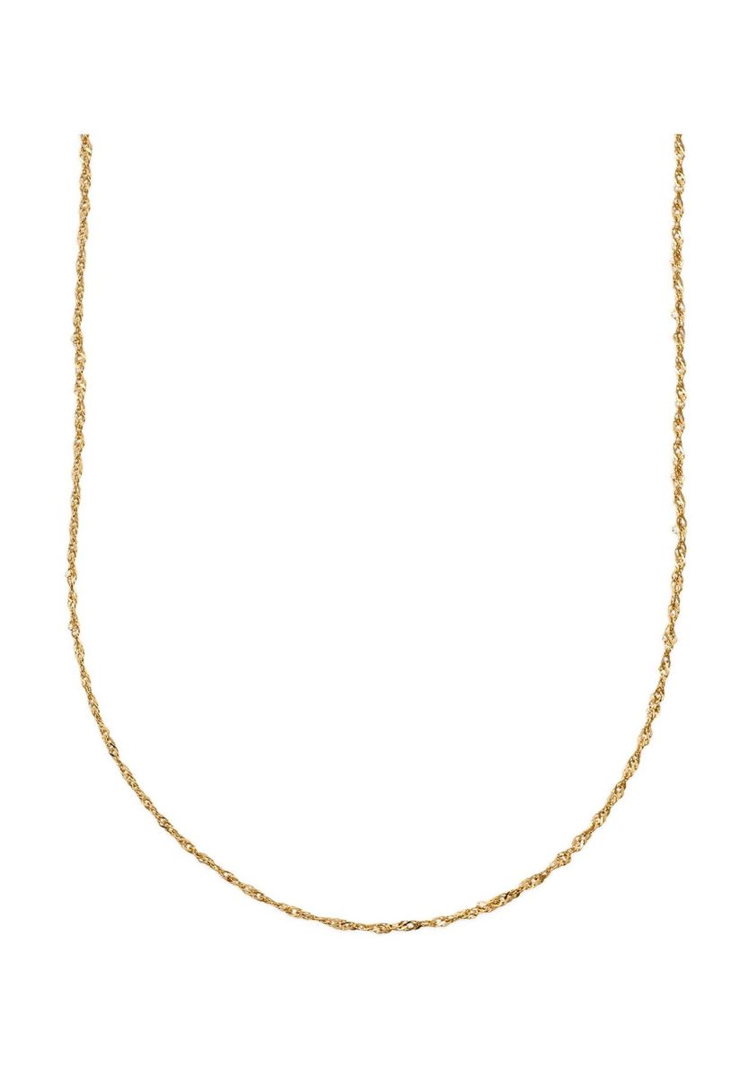 XENOX Damen Kette, 925er Silber, GELBGOLD, 99