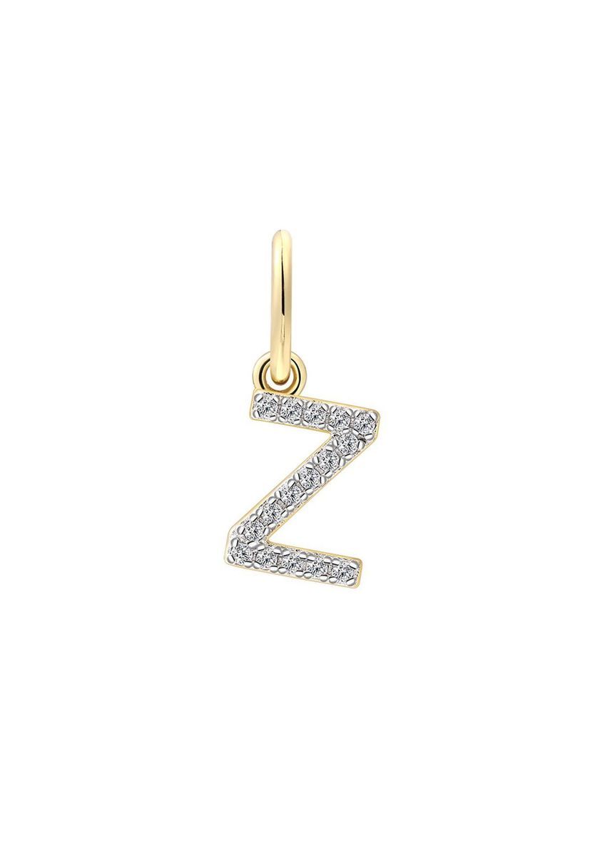 Buchstabe Z Initial Anhänger