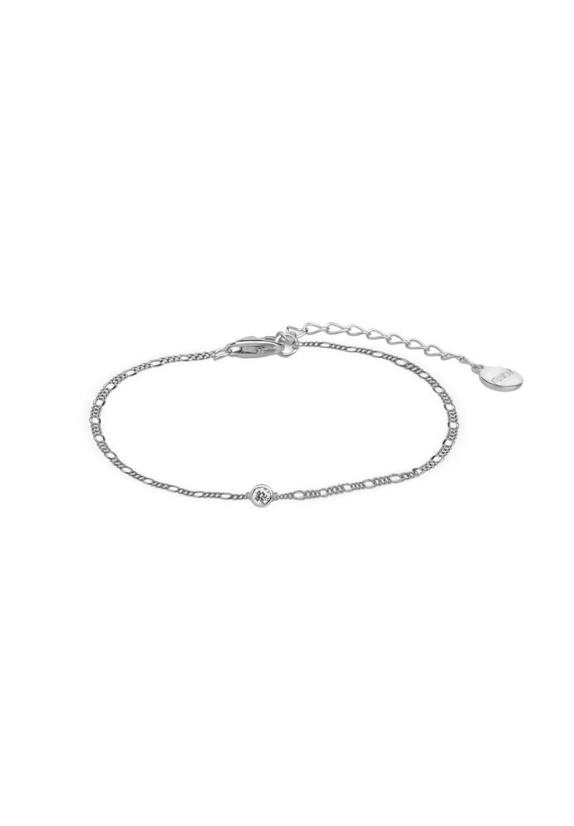 XENOX Damen Armband, 925er Silber, WEISSGOLD, 99