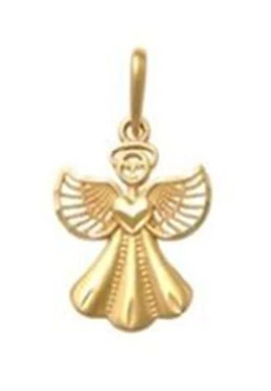 Goldener Engelsanhänger-Charm