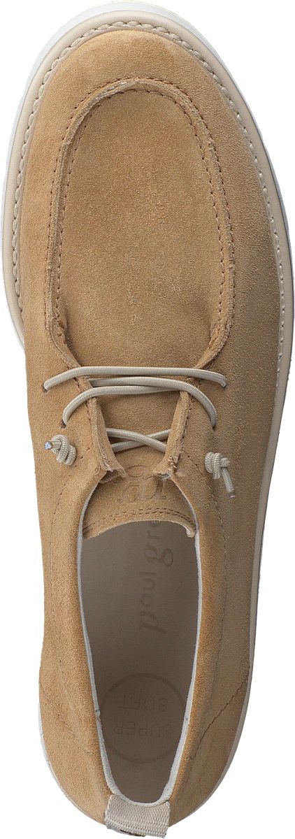 Wildleder Mokassin Schnürschuh