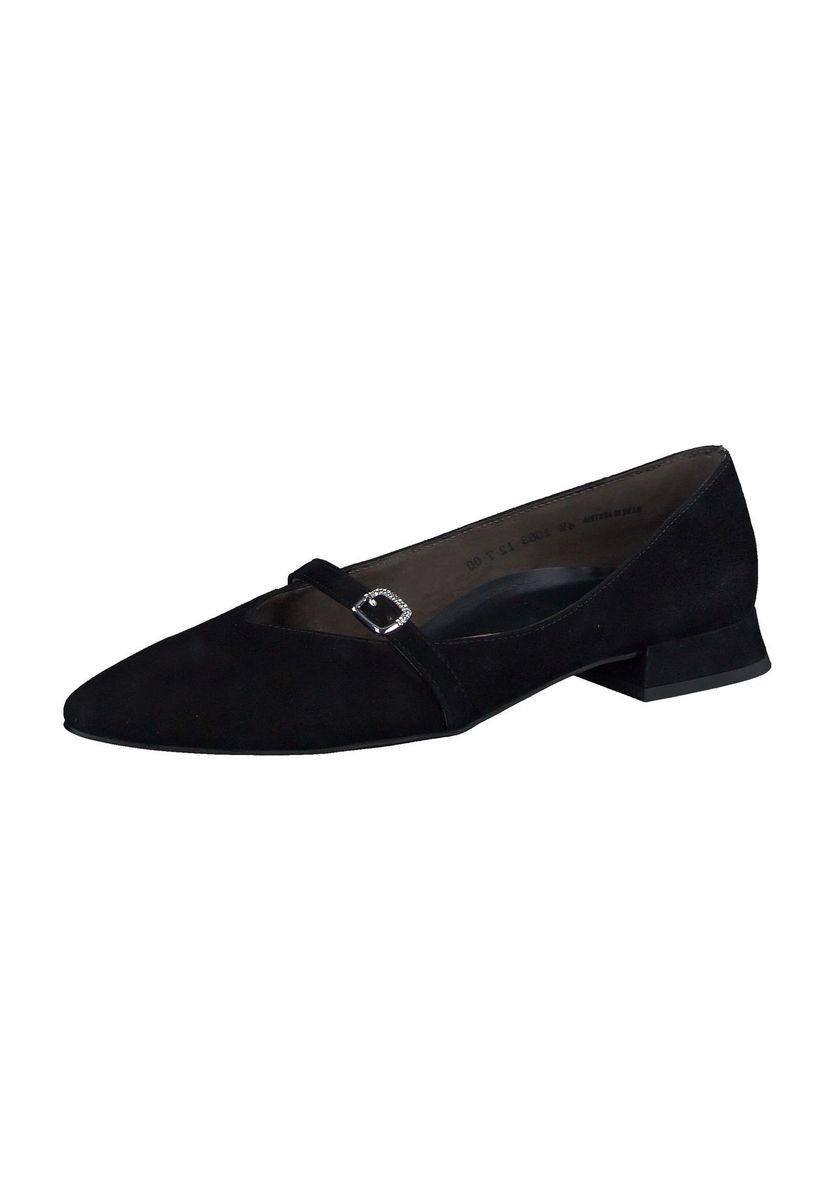 Elegante Mary Jane Ballerinas aus Wildleder