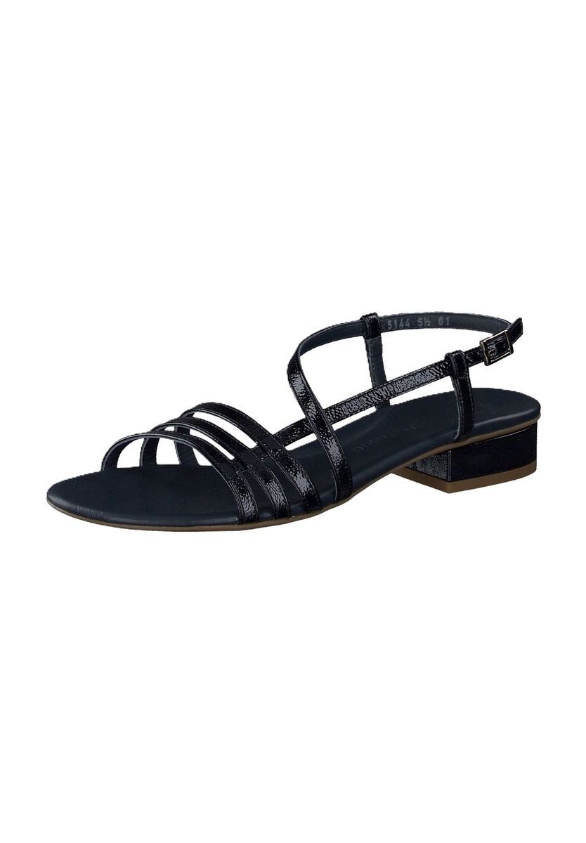 Elegante Riemchensandalen aus Lackleder