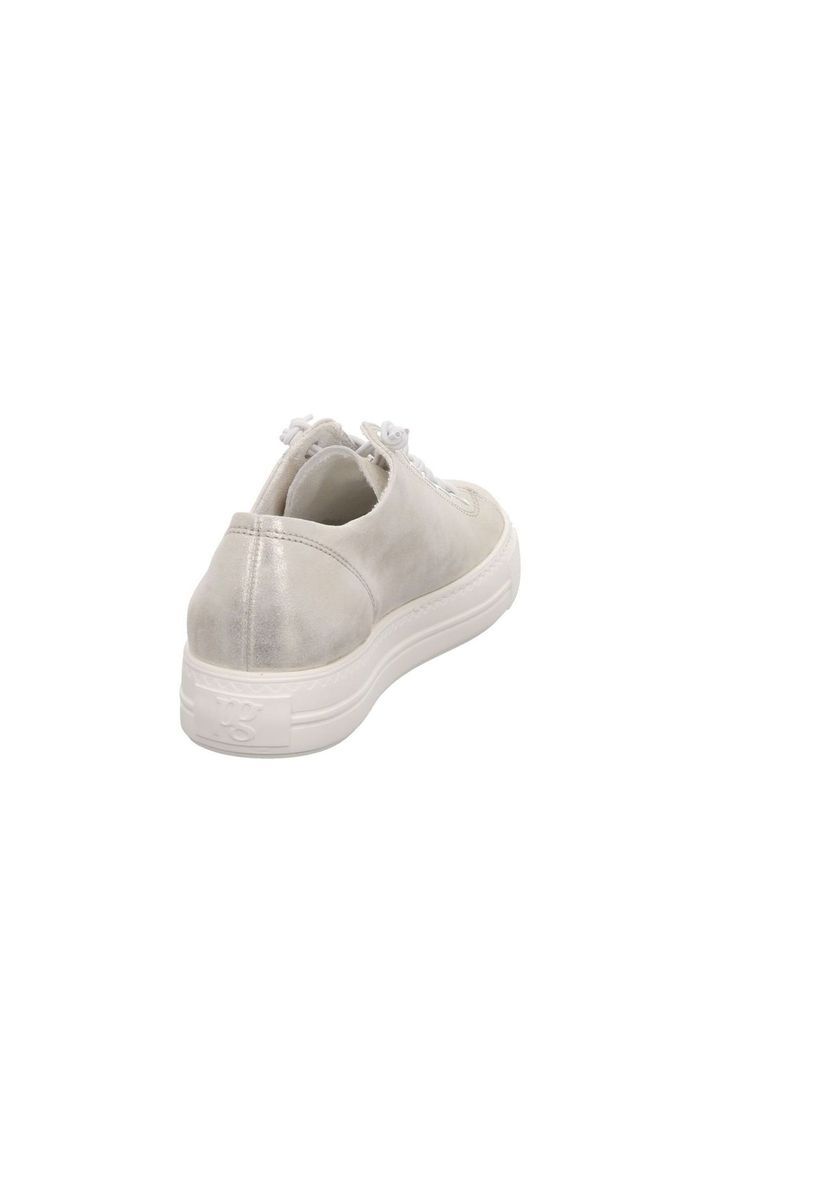 Metallic-Leder Alltags-Freizeit-Sneakers