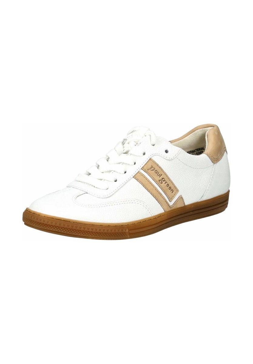 Leder Court Sneaker mit Akzentstreifen