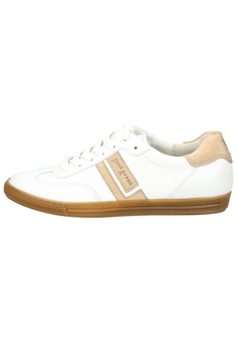 Leder Court Sneaker mit Akzentstreifen