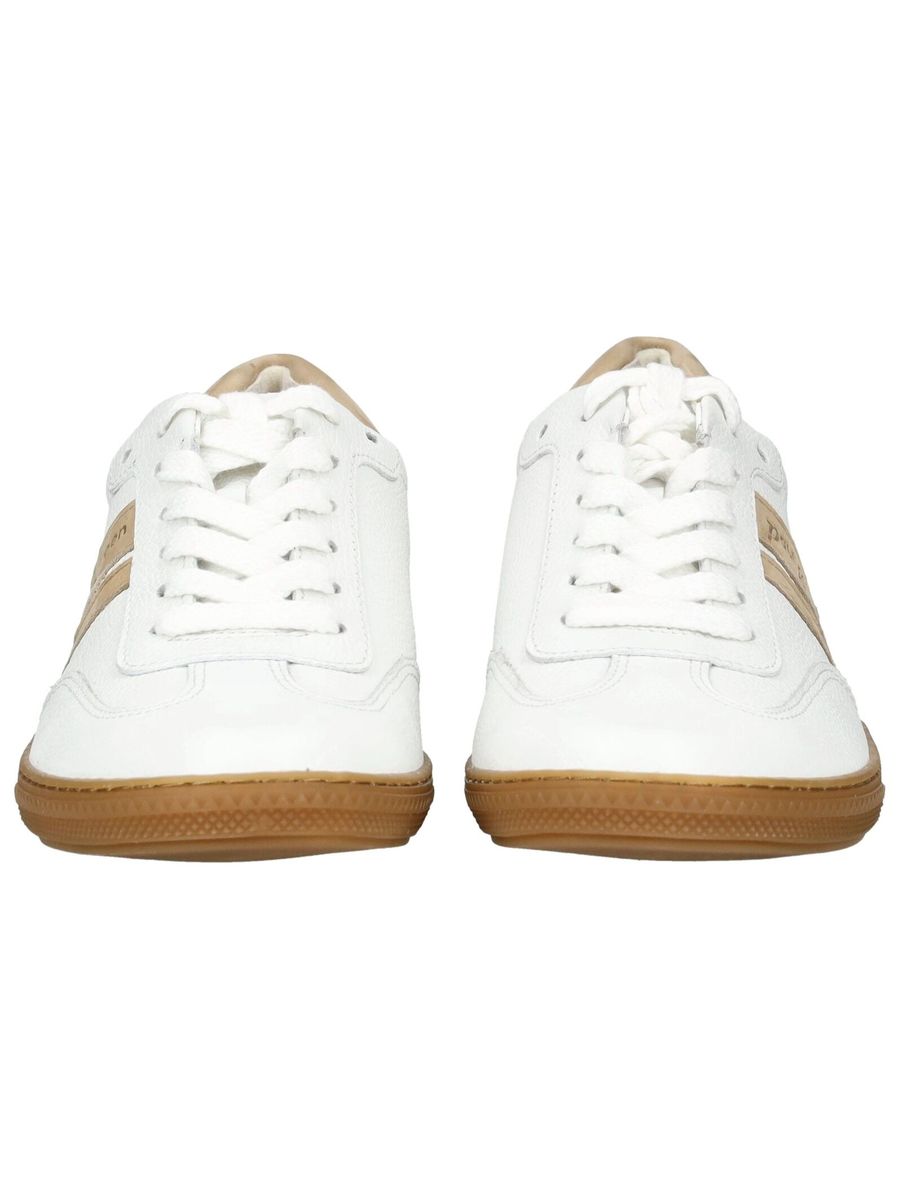 Leder Court Sneaker mit Akzentstreifen