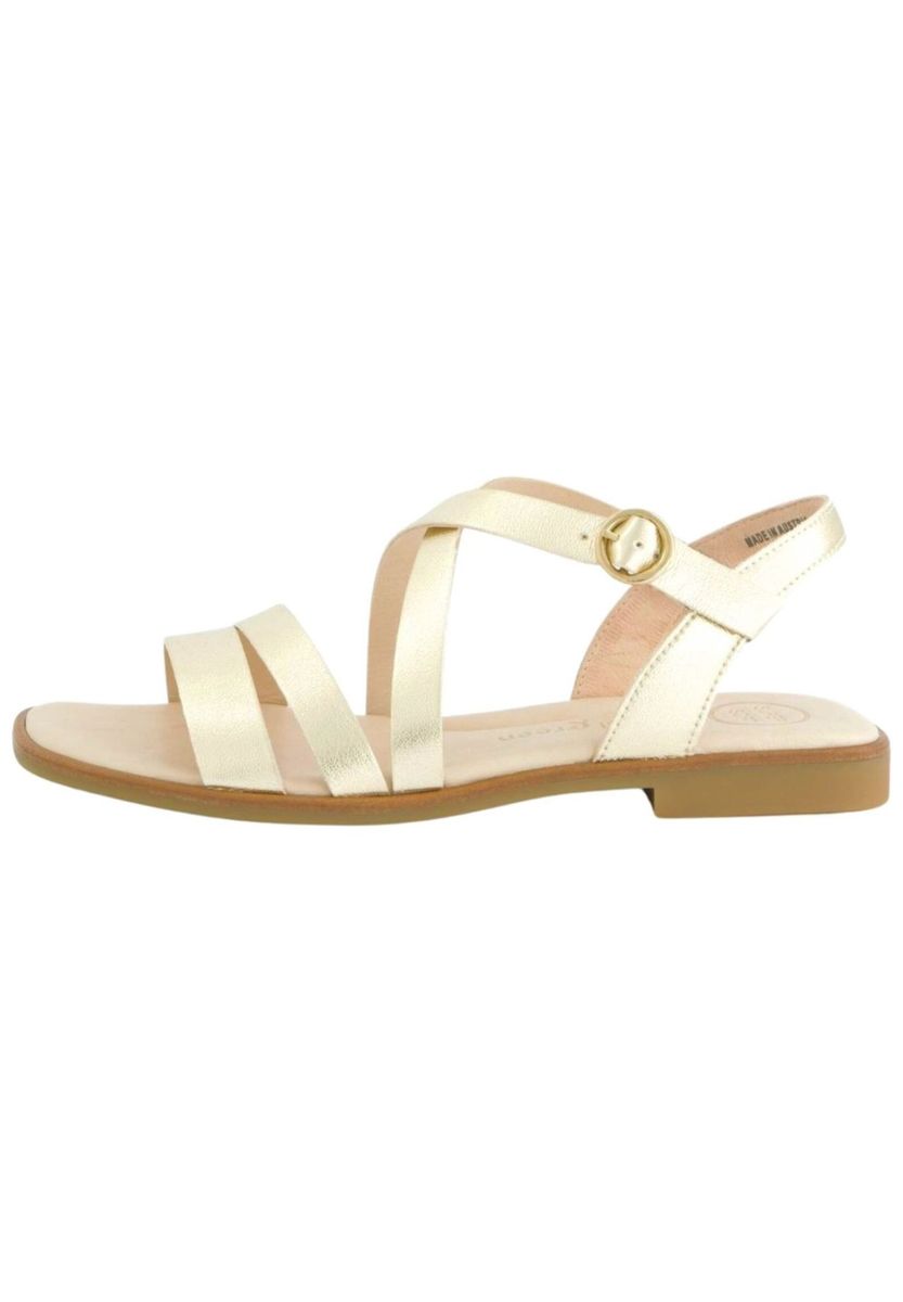 Elegante Riemchen-Ledersandale