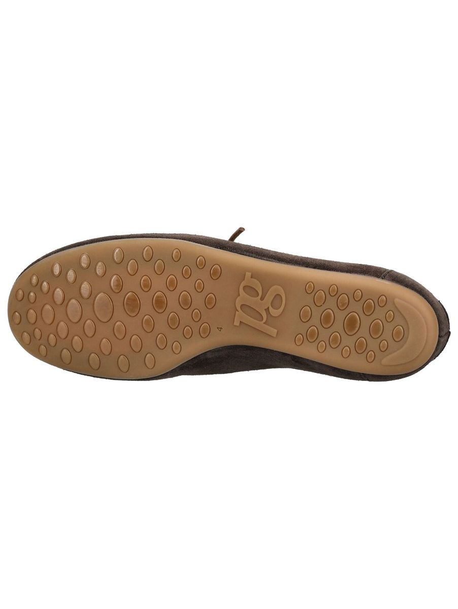 Elegante Bootsschuhe aus Veloursleder