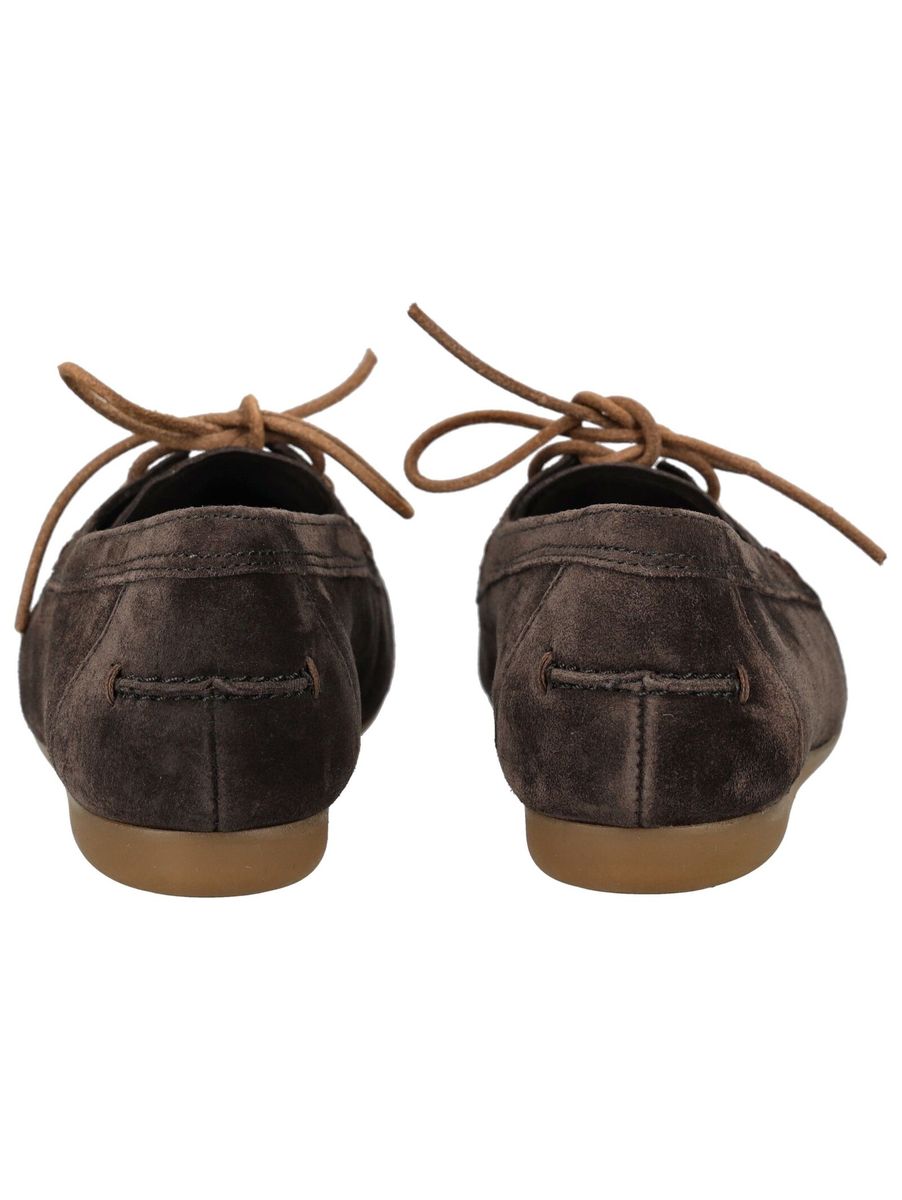 Elegante Bootsschuhe aus Veloursleder