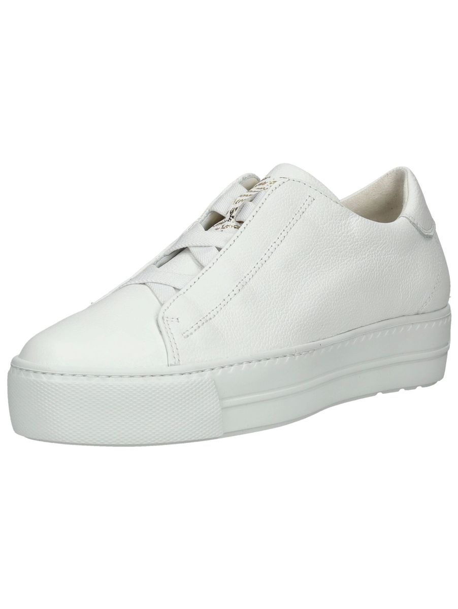 Plateau-Slip-On-Sneakers aus Leder