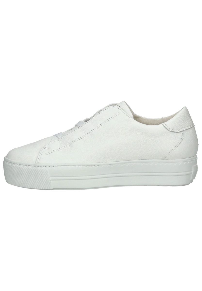 Plateau-Slip-On-Sneakers aus Leder