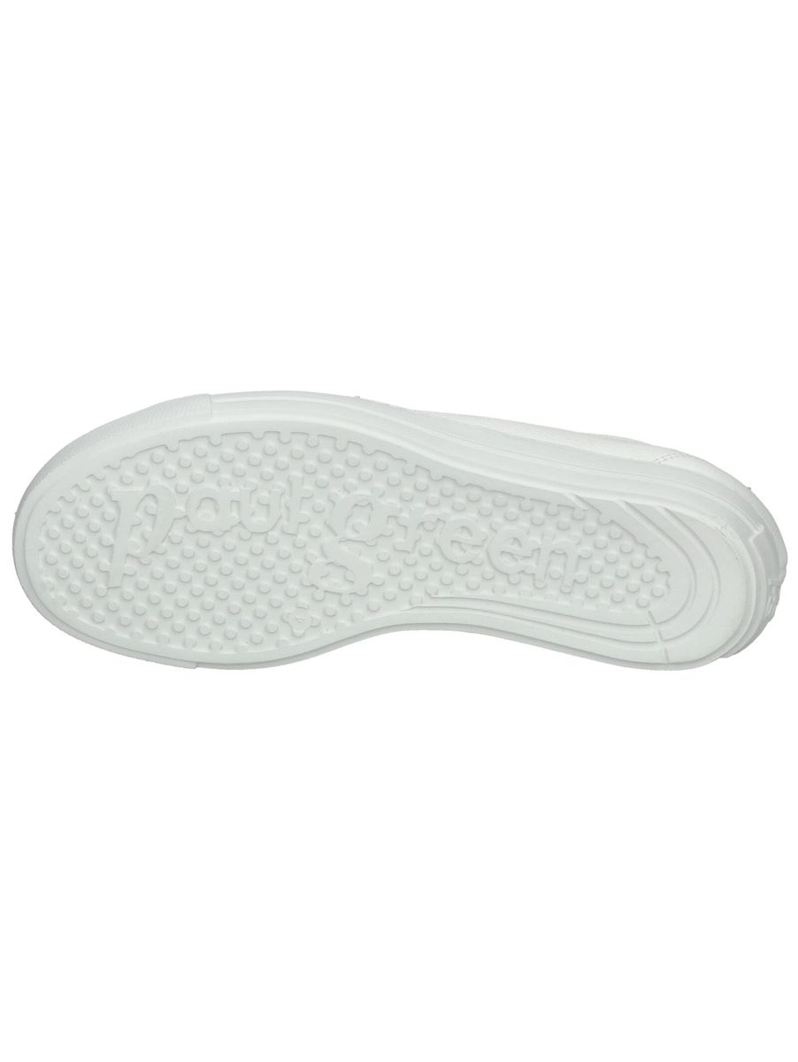 Plateau-Slip-On-Sneakers aus Leder