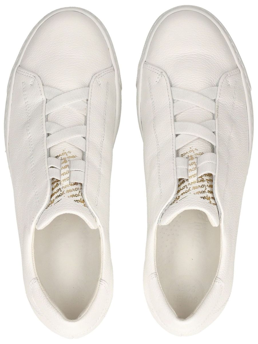 Plateau-Slip-On-Sneakers aus Leder